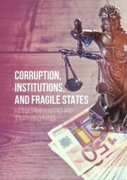 Cover von Corruption, Institutions, and Fragile States