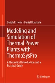 Cover von Modeling and Simulation of Thermal Power Plants with ThermoSysPro