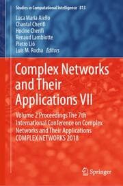 Cover von Complex Networks and Their Applications VII