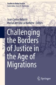 Cover von Challenging the Borders of Justice in the Age of Migrations