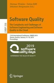 Cover von Software Quality: The Complexity and Challenges of Software Engineering and Software Quality in the Cloud