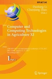 Cover von Computer and Computing Technologies in Agriculture XI