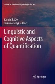 Cover von Linguistic and Cognitive Aspects of Quantification