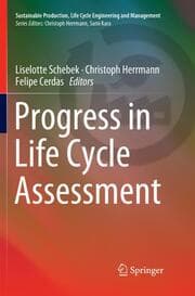 Cover von Progress in Life Cycle Assessment