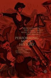 Cover von Performing Music History
