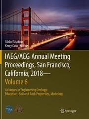 Cover von IAEG/AEG Annual Meeting Proceedings, San Francisco, California, 2018Volume 6