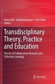 Cover von Transdisciplinary Theory, Practice and Education