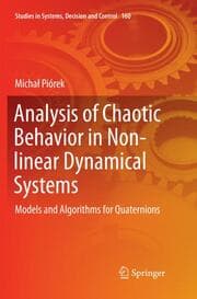 Cover von Analysis of Chaotic Behavior in Non-linear Dynamical Systems