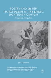 Cover von Poetry and British Nationalisms in the Bardic Eighteenth Century