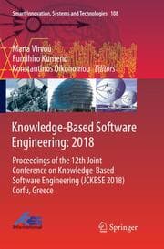 Cover von Knowledge-Based Software Engineering: 2018