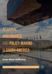 Cover von Regional Governance and Policy-Making in South America