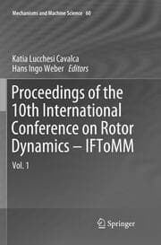 Cover von Proceedings of the 10th International Conference on Rotor Dynamics - IFToMM