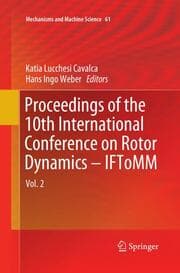 Cover von Proceedings of the 10th International Conference on Rotor Dynamics - IFToMM