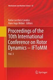 Cover von Proceedings of the 10th International Conference on Rotor Dynamics - IFToMM