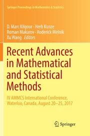 Cover von Recent Advances in Mathematical and Statistical Methods