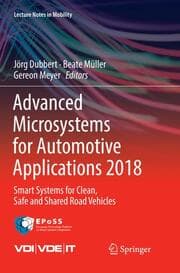 Cover von Advanced Microsystems for Automotive Applications 2018