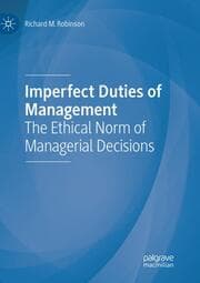 Cover von Imperfect Duties of Management