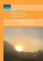 Cover von The Sociology of Everyday Life Peacebuilding