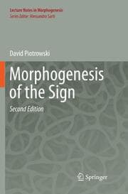 Cover von Morphogenesis of the Sign