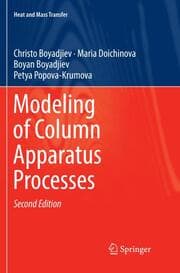 Cover von Modeling of Column Apparatus Processes