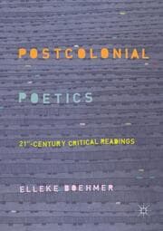 Cover von Postcolonial Poetics