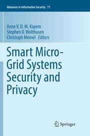 Cover von Smart Micro-Grid Systems Security and Privacy