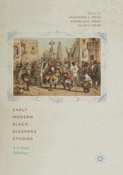 Cover von Early Modern Black Diaspora Studies