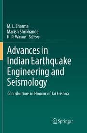Cover von Advances in Indian Earthquake Engineering and Seismology