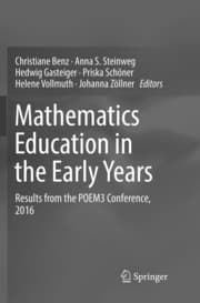 Cover von Mathematics Education in the Early Years