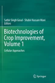 Cover von Biotechnologies of Crop Improvement, Volume 1