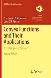 Cover von Convex Functions and Their Applications