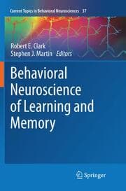 Cover von Behavioral Neuroscience of Learning and Memory