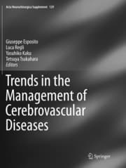 Cover von Trends in the Management of Cerebrovascular Diseases