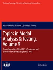 Cover von Topics in Modal Analysis & Testing, Volume 9
