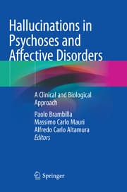 Cover von Hallucinations in Psychoses and Affective Disorders