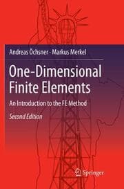 Cover von One-Dimensional Finite Elements
