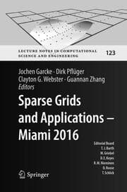 Cover von Sparse Grids and Applications - Miami 2016