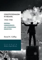 Cover von Constitutionalism in Ireland, 1932-1938
