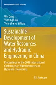 Cover von Sustainable Development of Water Resources and Hydraulic Engineering in China