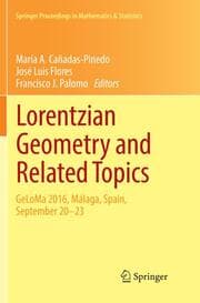 Cover von Lorentzian Geometry and Related Topics