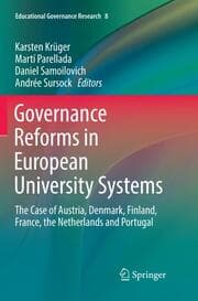 Cover von Governance Reforms in European University Systems