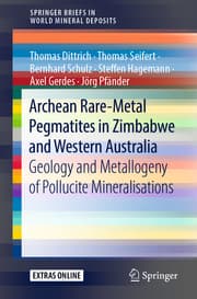 Cover von Archean Rare-Metal Pegmatites in Zimbabwe and Western Australia