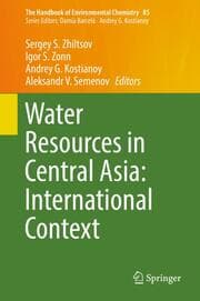 Cover von Water Resources in Central Asia: International Context