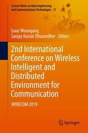 Cover von 2nd International Conference on Wireless Intelligent and Distributed Environment for Communication
