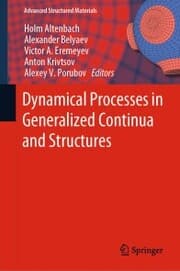Cover von Dynamical Processes in Generalized Continua and Structures
