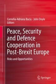 Cover von Peace, Security and Defence Cooperation in Post-Brexit Europe