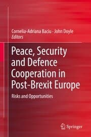 Cover von Peace, Security and Defence Cooperation in Post-Brexit Europe