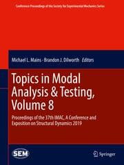 Cover von Topics in Modal Analysis & Testing, Volume 8