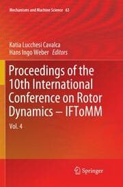Cover von Proceedings of the 10th International Conference on Rotor Dynamics - IFToMM