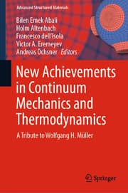 Cover von New Achievements in Continuum Mechanics and Thermodynamics